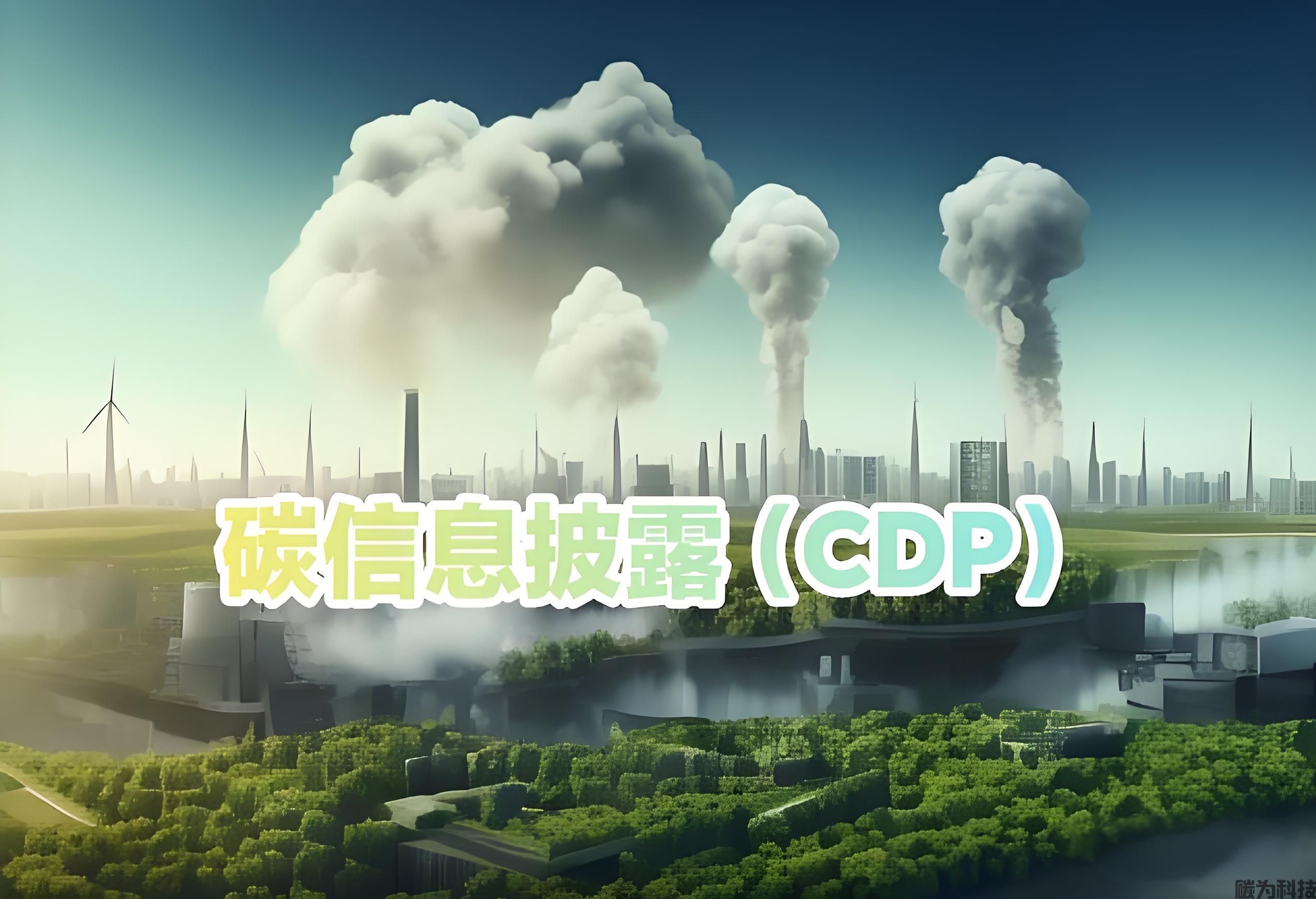 CDP披露问卷报告调查揭秘：CDP碳信息披露报告费用与标准和编制条件解读！(图1)